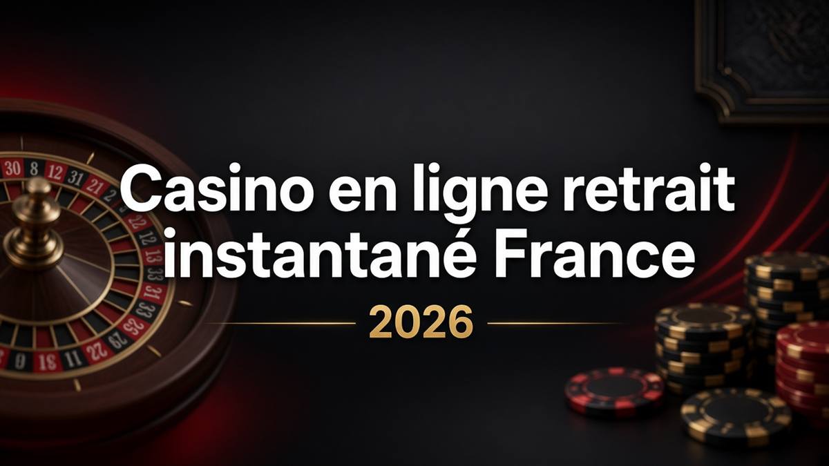 Casino en ligne retrait instantané France
